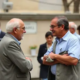 Elmano e Ivo dialogo