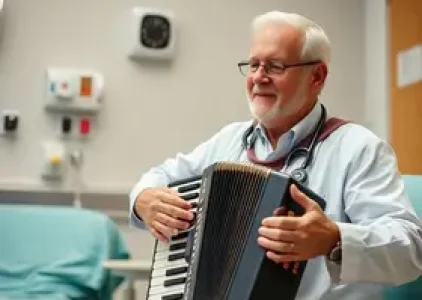 médico sanfoneiro