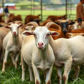 produção de caprinos e ovinos